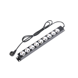 Блок силовых розеток 10А со шнуром (2 м.) 19