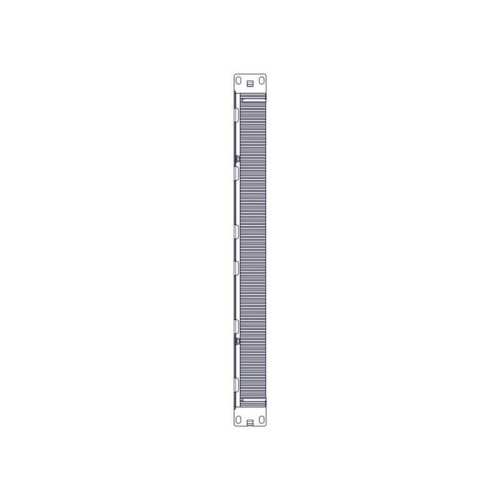 Brush seal Systeme Electric, Excelente series, 1U, 2pcs, black