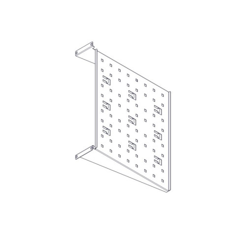 Фиксированная полка Systeme Electric, серия Uniprom, 2U, 450мм, до 15кг