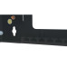 Кронштейн телекоммуникационный Cabeus NC-3U-BK настен. регул.глуб. 3U 19