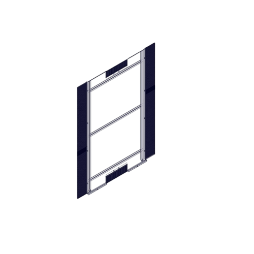 донная панель для шкафов с кабельными вводами, 800x1070мм