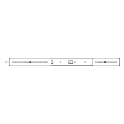 Выдвижная полка Systeme Electric, серия Uniprom, 1U, 650мм, до 45кг