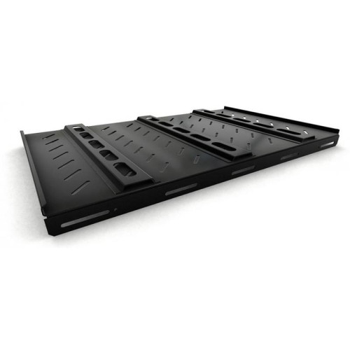 Полка стационарная Hyperline TSH3H-850-RAL9004 1U нагр.:100кг. 19