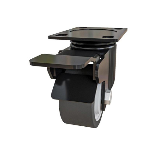 Ролик для напольных шкафов с тормозом NTSS NTSS-KM+F