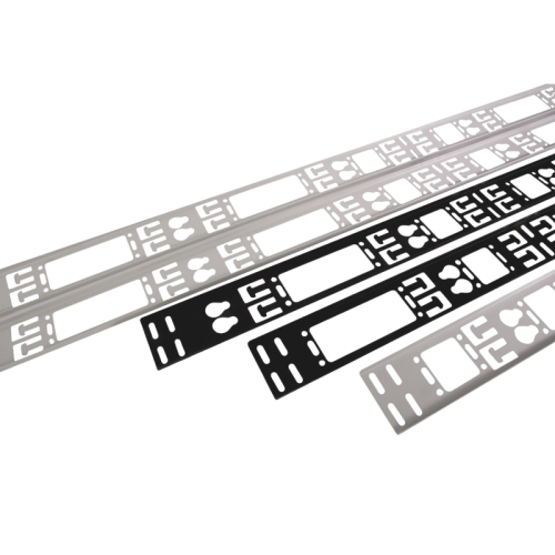 Вертикальный кабельный органайзер в шкаф, ширина 75 мм 48U, цвет черный