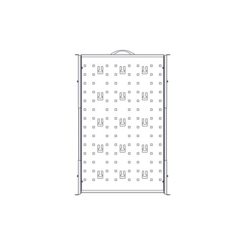 Выдвижная полка Systeme Electric, серия Uniprom, 1U, 650мм, до 45кг