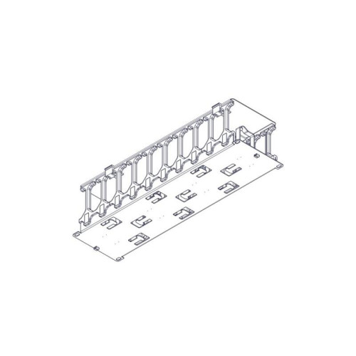 Horizontal Cable Organizer Excelente Series 3U Plastic Fingers