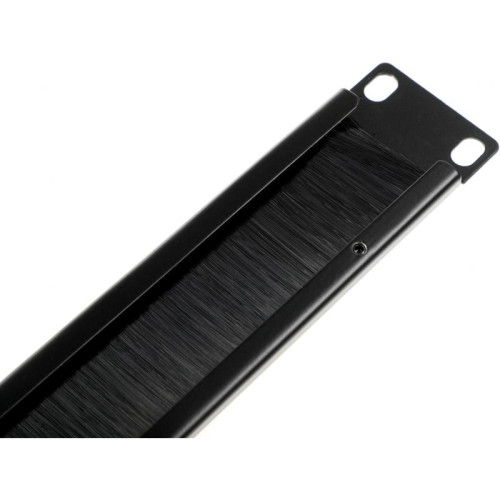 Кабельный органайзер горизонтальный Lanmaster LAN-ORG/BP-1U двухсторонний щетки 1U шир.:19