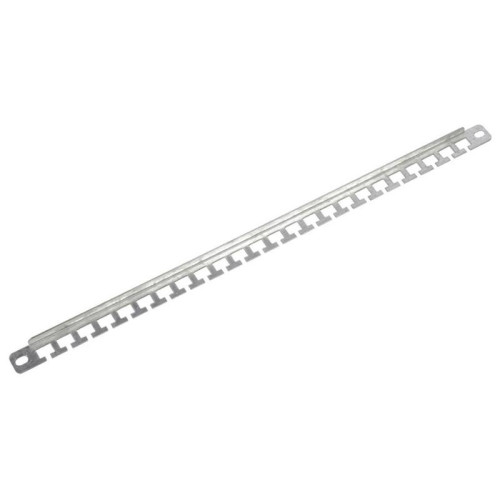 Кабельный органайзер горизонтальный ЦМО ГКО-У гребенка 1U шир.:19