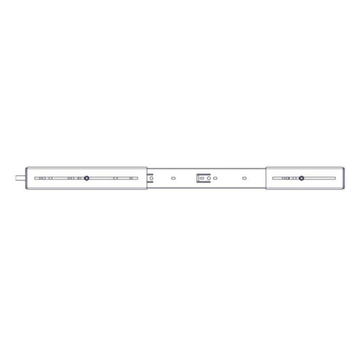 Выдвижная полка Systeme Electric, серия Uniprom, 1U, 650мм, до 45кг