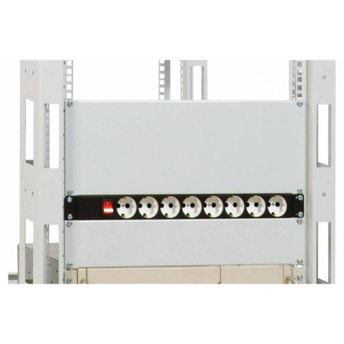 Фальш-панель ЦМО ФП-1-9005 1U черный (упак.:1шт)