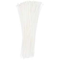 Аксессуары к шкафам и стойкам Hyperline GT-300IC Стяжка нейлоновая неоткрывающаяся, безгалогенная (halogen free), 300x3.6 мм, полиамид 6.6, -40°C - +85°C, (100 шт)