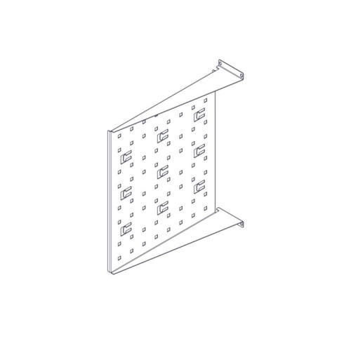 Фиксированная полка Systeme Electric, серия Uniprom, 2U, 450мм, до 15кг