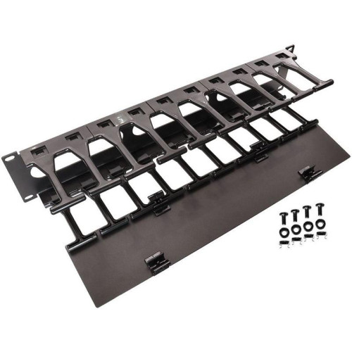 Кабельный органайзер Lanmaster LAN-ORG-PF/S-1U пальцы 1U шир.:19