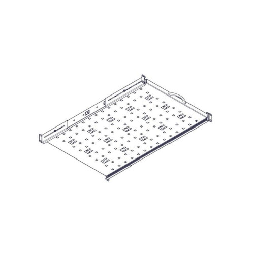 Выдвижная полка Systeme Electric, серия Uniprom, 1U, 650мм, до 45кг