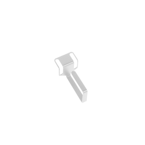 Органайзер кабельный одинарный изгонутый