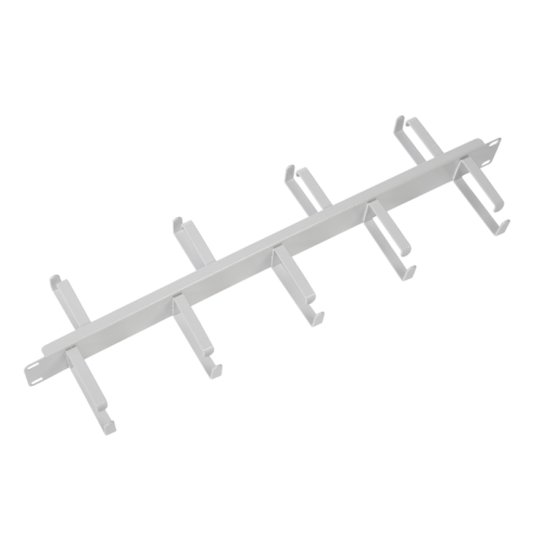 Горизонтальный кабельный органайзер двусторонний 19