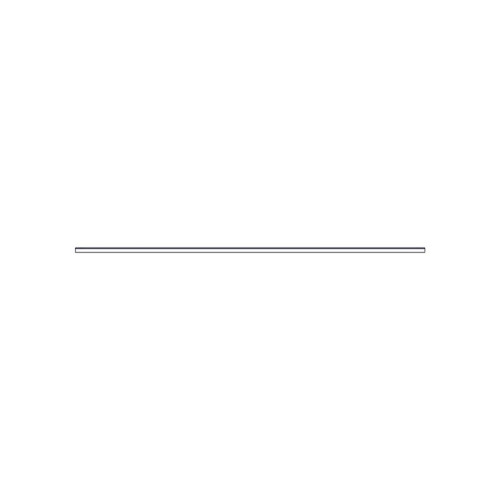 Horizontal bottom seal for cabinets of the Uniprom series, 750 mm wide, 1 pc.