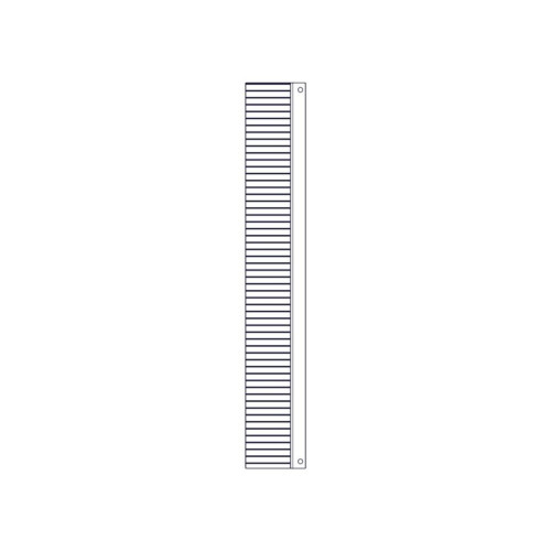 Horizontal bottom seal for cabinets of the Uniprom series, 600 mm wide, 1 pc.