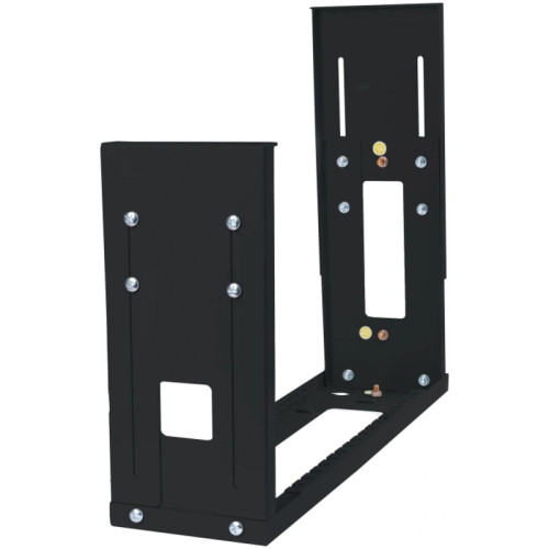 Кронштейн телекоммуникационный Cabeus NC-3U-BK настен. регул.глуб. 3U 19