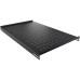 Полка стационарная NTSS NTSS-FS-1000-BL 1U нагр.:60кг. 750мм черный