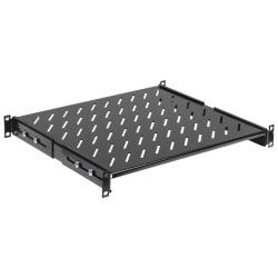 Полка стационарная ITK FS05-400PI-R 1U нагр.:100кг. 19