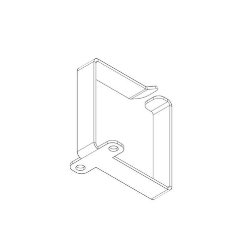 Metal ring Systeme Electric, for laying cables, Uniprom series, 10 pcs.