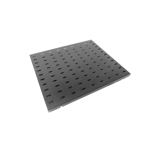 Полка перфорированная, глубина 580 мм, цвет черный