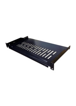 Полка стационарная для приборов Lanmaster TWT-CB-SFBF150-1U/18 1U нагр.:18кг. 19