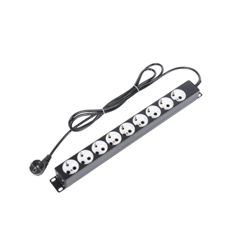 Блок силовых розеток 10А со шнуром (2 м.) 19