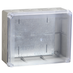 Коробка расп. КМ41346 о/п 240х195х90мм м/пл. IP55 серая IEK