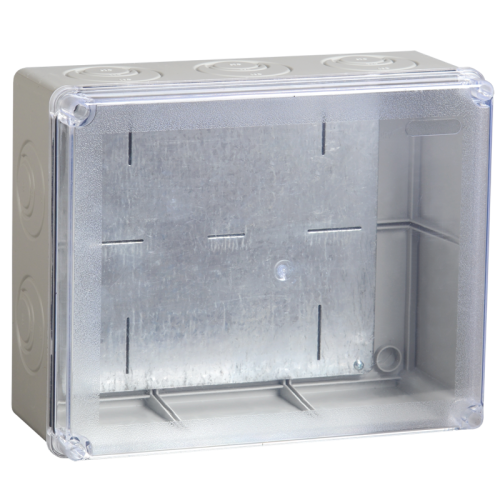 Коробка расп. КМ41346 о/п 240х195х90мм м/пл. IP55 серая IEK