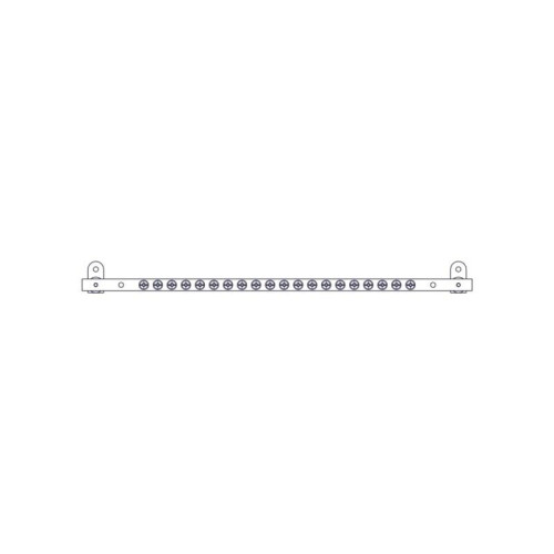 Systeme Electric grounding bar, Uniprom series, 19