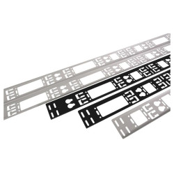 Кабельный органайзер вертикальный ЦМО ВКО-М-42.150-9005 односторонний окна 42U глуб.:12мм