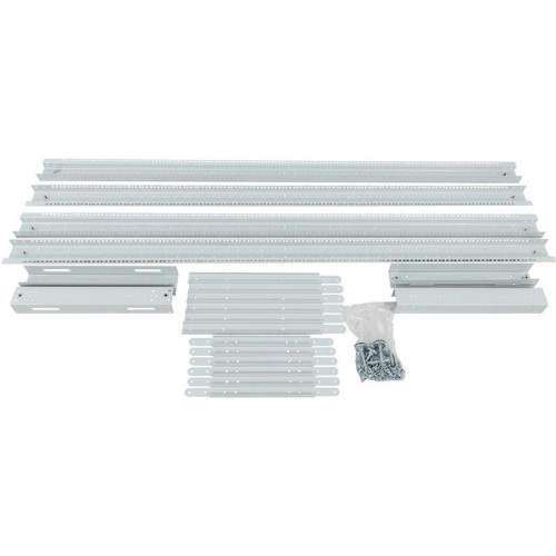Стойка двухрамная NTSS NTSS-2POR42U/600-1000 42U 550ммx1000мм 600кг серый