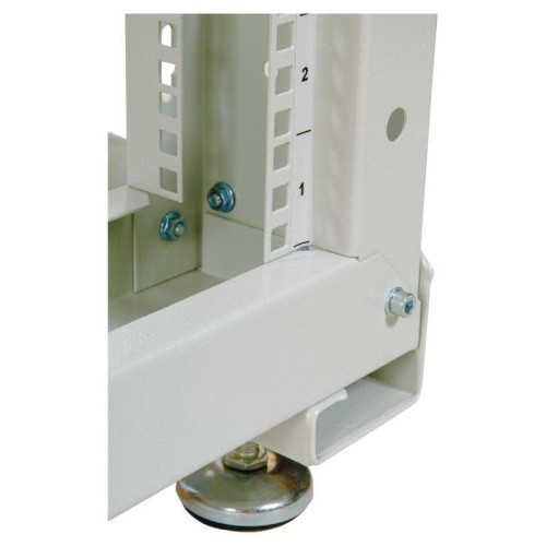 Стойка двухрамная ЦМО СТК-49.2 49U 620ммX800мм направл.под закл.гайки 400кг серый