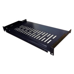 Полка стационарная Lanmaster TWT-CB-SFBF300-1U/18 1U нагр.:18кг. 19