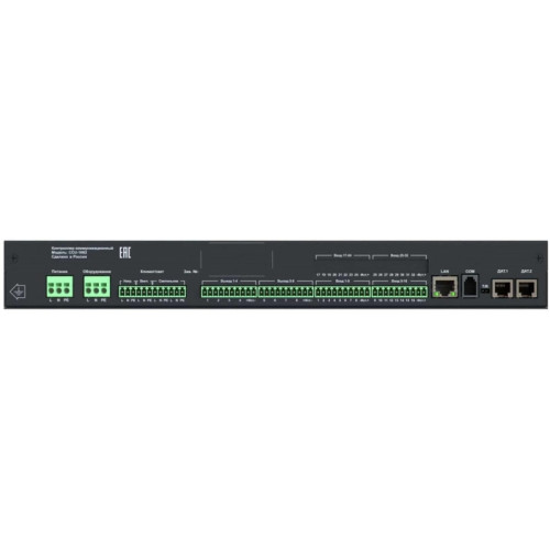 Контроллер Elemy CCU-1002/16 дл.80мм шир.350мм выс.44мм 1U черный