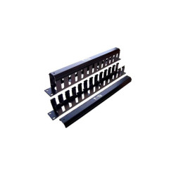 Кабельный органайзер горизонтальный Lanmaster TWT-ORG/CV-1U односторонний пальцы 1U шир.:19