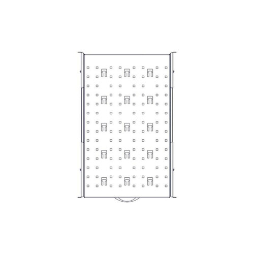 Выдвижная полка Systeme Electric, серия Uniprom, 1U, 650мм, до 45кг