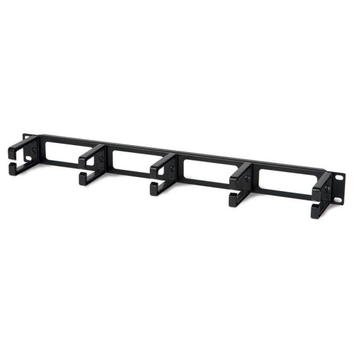 Кабельный органайзер горизонтальный Hyperline CM-1U-PL односторонний кольца 1U шир.:19