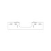 Divider with opening for laying Systeme Electric cables, on the roof of Uniprom Rack cabinets 600mm wide, 2 pcs. Divider with opening for laying Systeme Electric cables, on the roof of Uniprom Rack cabinets 600mm wide, 2 pcs.