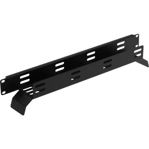 Кабельный органайзер горизонтальный ЦМО ГКО-Л-1-9005 односторонний пластиковый канал 2U шир.:19