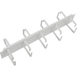 Кабельный органайзер горизонтальный ЦМО ГКО-2-9 двухсторонний кольца 2U шир.:19