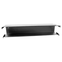 Лоток кабельный горизонтальный боковой для шкафов ШТК-СП, чёрный