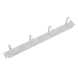 Кабельный органайзер горизонтальный ЦМО ГКО-4.62 односторонний кольца 1U шир.:19