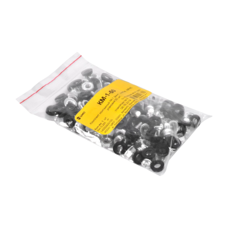 Комплект монтажный № 1 (винт, шайба, гайка),  упаковка 50 шт.