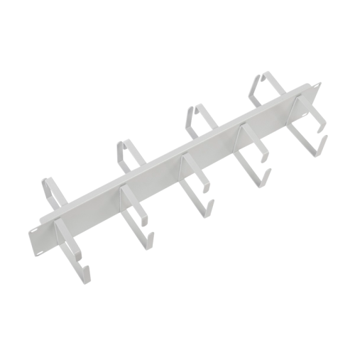 Горизонтальный кабельный органайзер двусторонний 19