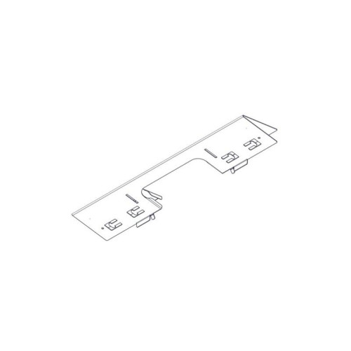 Divider with opening for laying Systeme Electric cables, on the roof of Uniprom Rack cabinets 600mm wide, 2 pcs. Divider with opening for laying Systeme Electric cables, on the roof of Uniprom Rack cabinets 600mm wide, 2 pcs.