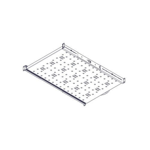 Выдвижная полка Systeme Electric, серия Uniprom, 1U, 650мм, до 45кг